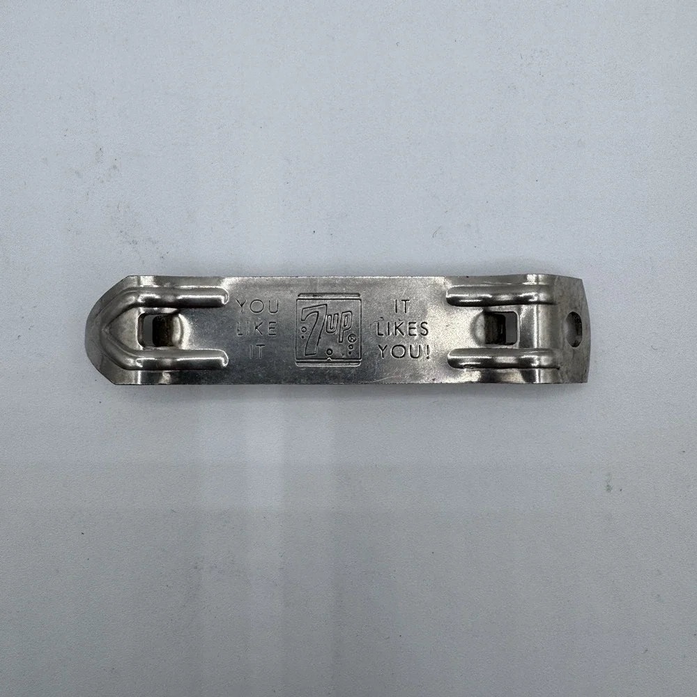 Vintage 7-Up Bottle Can Opener  Fresh Up With Seven Up You Like It It Likes You